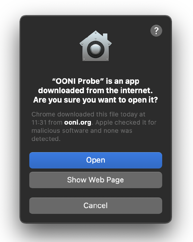 macOS screen on More Info macOS screen on More Info