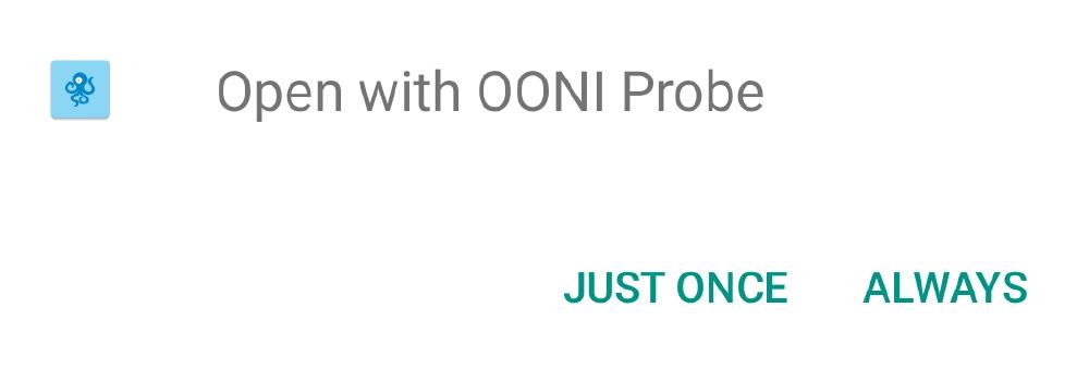 Open with OONI Probe Open with OONI Probe
