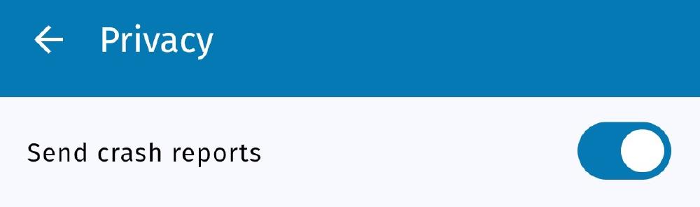 Crash reports Crash reports